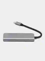 Черный адаптер Type-C - USB