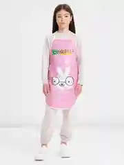 Розовый фартук кухонный, на завязках, для приготовления пищи и занятия хобби