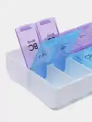 Бокс для таблеток, 14 отсеков, пластик, 18,5х9см