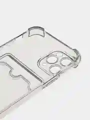 Чехол на iPhone XR / 11 / 12 / 13 /14 / Pro / Pro Max, с карманом, картхолдер, силиконовый