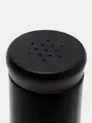 Черный солонка 10,8х5см, стекло, нерж.сталь, 3 цвета
