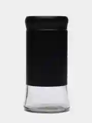 Черный солонка 10,8х5см, стекло, нерж.сталь, 3 цвета