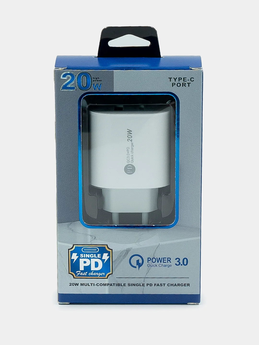 Сетевое зарядное устройство для телефона, 2 USB выхода, 20W блок питания, адаптер, 3А