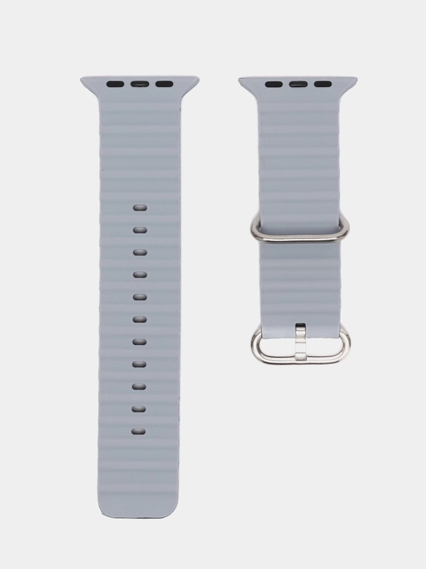 Силиконовый ремешок для Apple Watch 38-49 мм, Ocean band, двухцветный