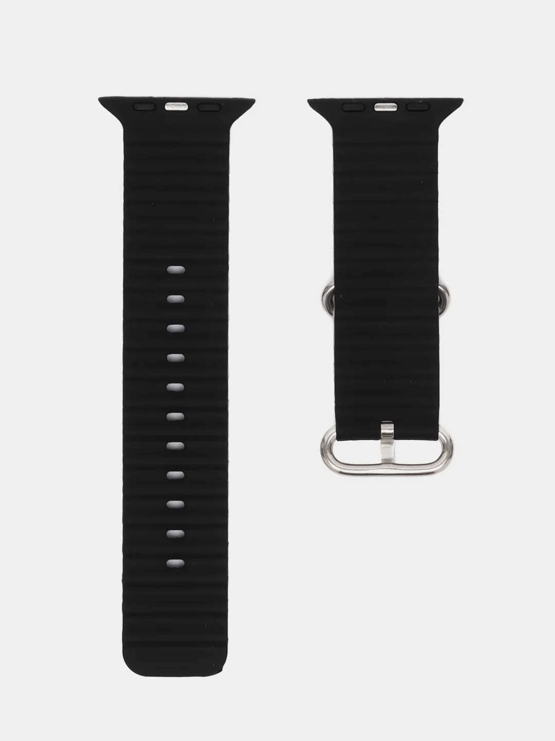 Ледяной силиконовый ремешок для Apple Watch 38-49 мм, Ocean band, двухцветный