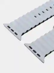 Ледяной силиконовый ремешок для Apple Watch 38-49 мм, Ocean band, двухцветный