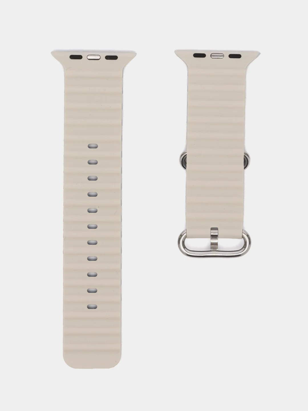 Ледяной силиконовый ремешок для Apple Watch 38-49 мм, Ocean band, двухцветный