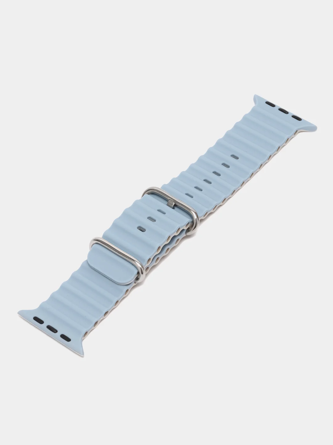 Ледяной силиконовый ремешок для Apple Watch 38-49 мм, Ocean band, двухцветный