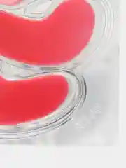 Красный гидрогелевые патчи для глаз и губ Element