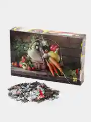 Черный пазлы, 1000 элементов