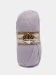 Серый меланж пряжа Alize Angora Gold, 20% шерсть, 80% акрил, 100 г, 550 м, часть 2
