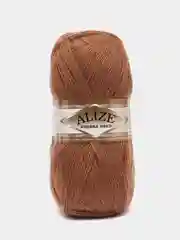 Коричневый пряжа Alize Angora Gold, 20% шерсть, 80% акрил, 100 г, 550 м, часть 2