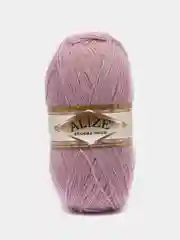 Сиреневый пряжа Alize Angora Gold, 20% шерсть, 80% акрил, 100 г, 550 м, часть 2