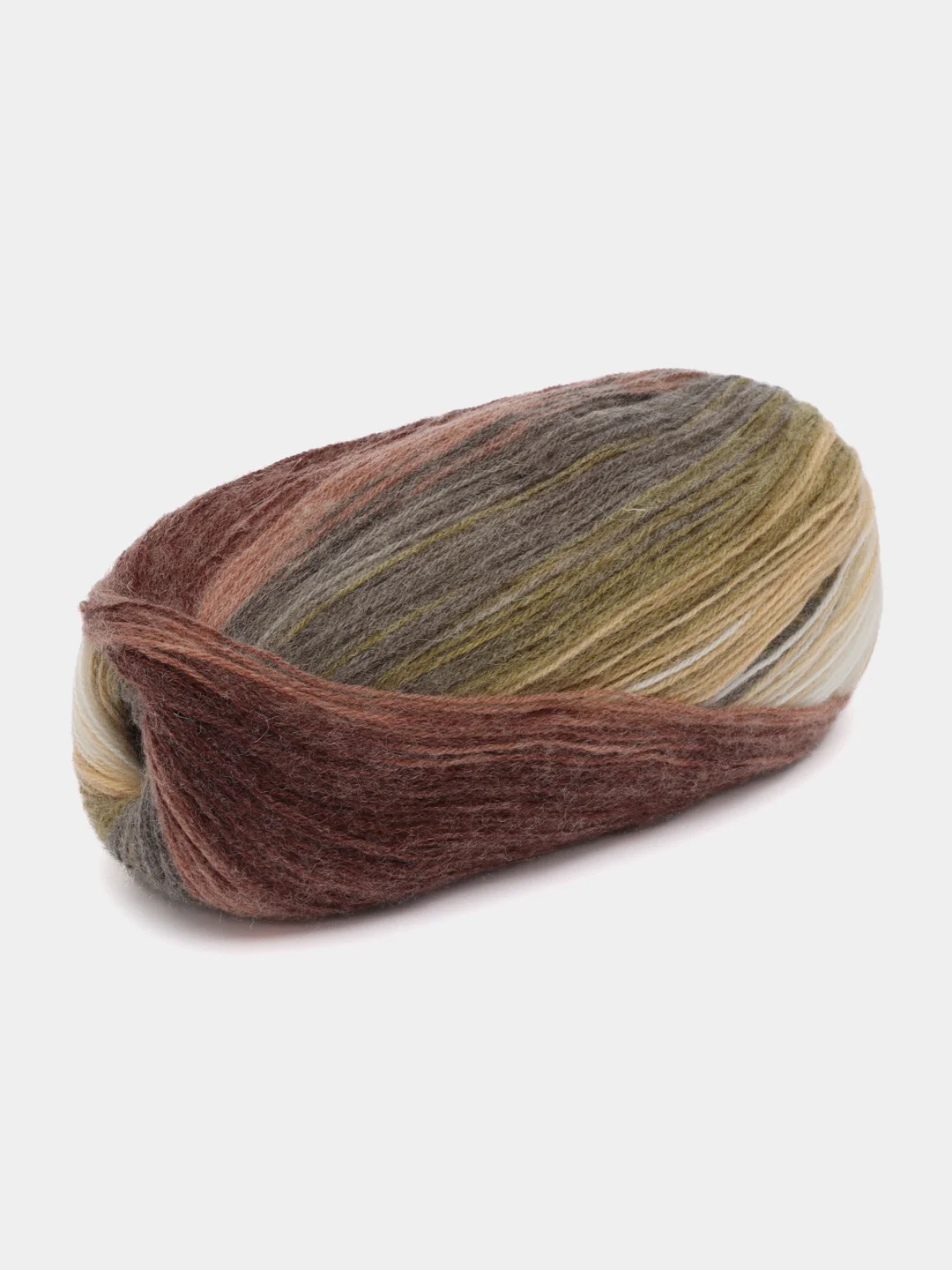 Бежевый пряжа Alize Angora Gold Batik, 20% шерсть, 80% акрил, 100 г, 550 м