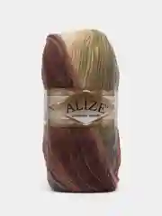 Бежевый пряжа Alize Angora Gold Batik, 20% шерсть, 80% акрил, 100 г, 550 м