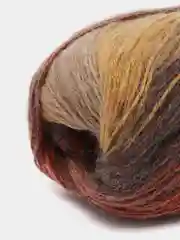 Карамельный пряжа Alize Angora Gold Batik, 20% шерсть, 80% акрил, 100 г, 550 м