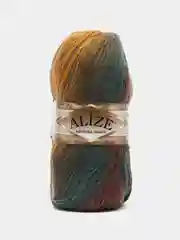 Морской пряжа Alize Angora Gold Batik, 20% шерсть, 80% акрил, 100 г, 550 м