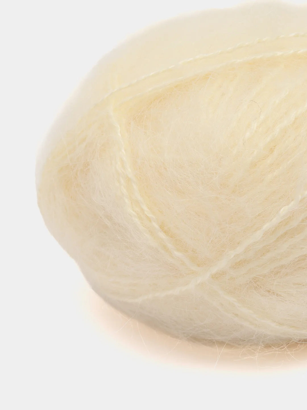 Кремовый пряжа Alize Mohair Classic new, Ализе Мохер Классик
