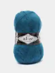 Морской пряжа Alize Mohair Classic new, Ализе Мохер Классик