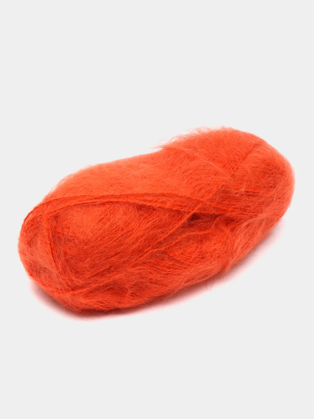 Оранжевый пряжа Alize Mohair Classic new, Ализе Мохер Классик
