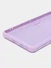 Сиреневый чехол для Xiaomi Poco F4 GT, Poco F4 5G с защитой камеры и текстильной подложкой внутри