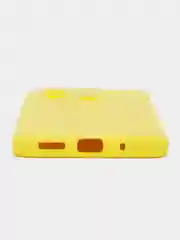 Желтый чехол для Xiaomi Redmi 12, Redmi 12C, редми 12 с защитой камеры, с текстильной подложкой