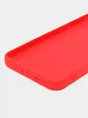 Красный чехол для Xiaomi Redmi 12, Redmi 12C, редми 12 с защитой камеры, с текстильной подложкой