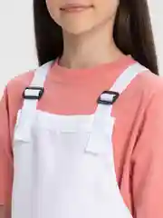 Белый фартук школьный, детский, для труда, рисования