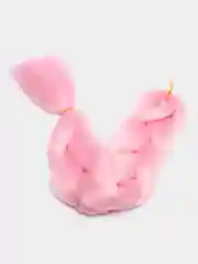 Розовый канекалон для плетения косичек