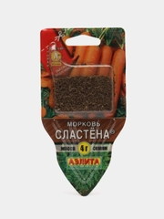 Морковь "Сластена", 4 г, Сеялка, Аэлита