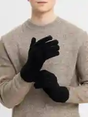 Мужские утепленные перчатки, сенсорные