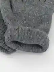 Серый мужские тёплые перчатки, зимние утепленные (двойные)