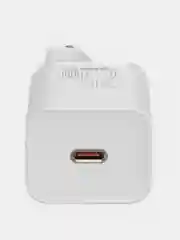 Белый сетевое зарядное устройство с кабелем Baseus Super Si Quick Charger, 25W