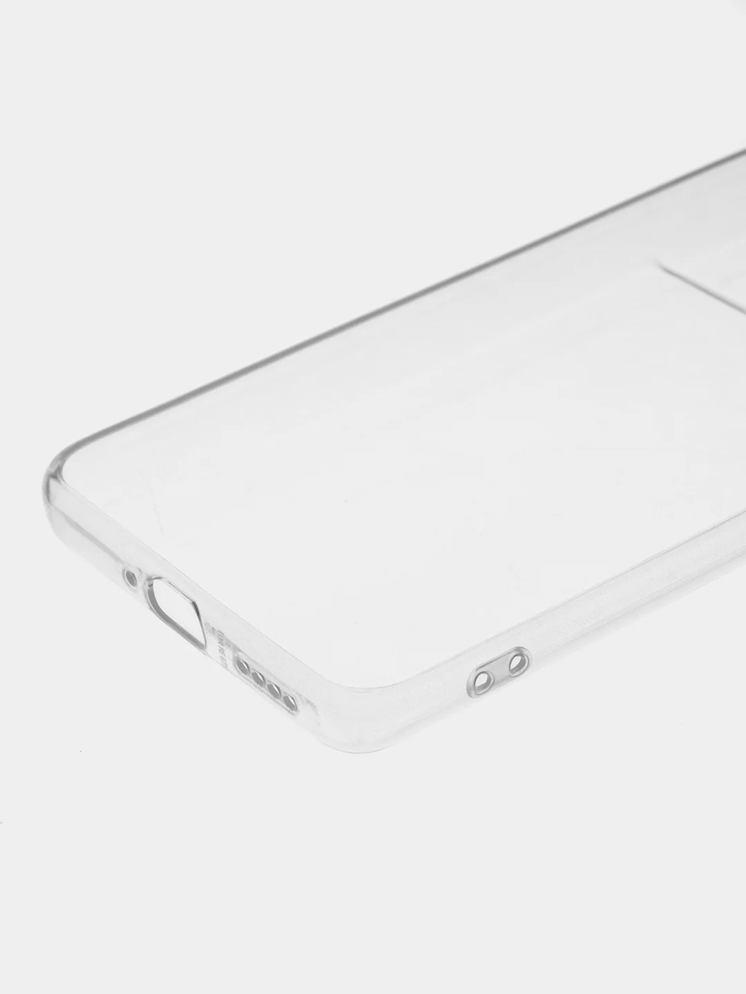 Прозрачный чехол для Realme GT 5 силиконовый BROSCORP, с защитой камер и от прилипания