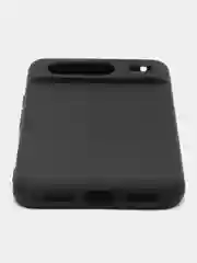Черный чехол для Google Pixel 8, 8 Pro силиконовый BROSCORP матовый/ прозрачный с защитой камер
