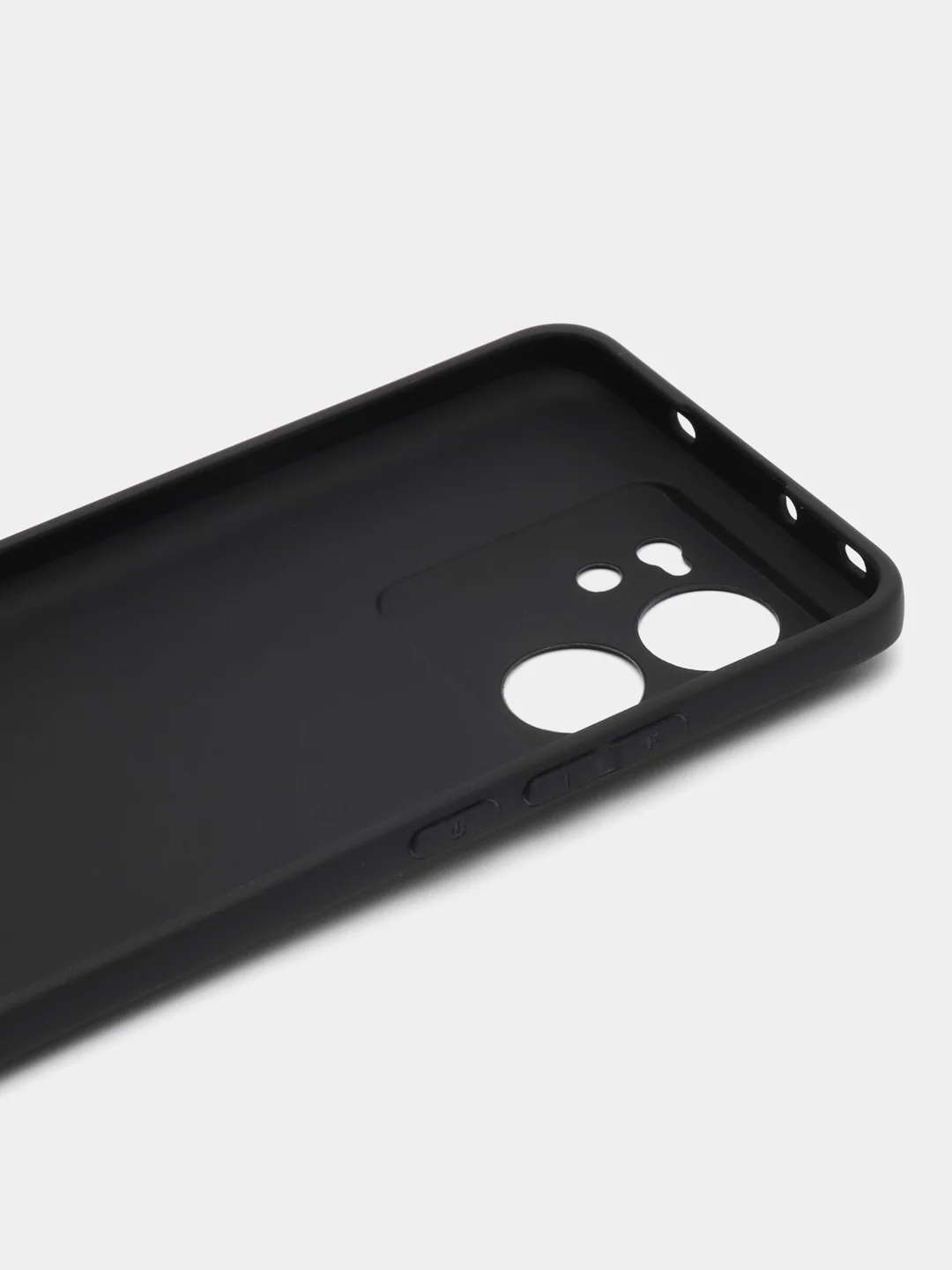 Прозрачный чехол для Xiaomi 13T, 13T Pro матовый/прозрачный BROSCORP силиконовый, бортик вокруг камер