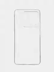 Прозрачный чехол для Xiaomi 13T, 13T Pro матовый/прозрачный BROSCORP силиконовый, бортик вокруг камер