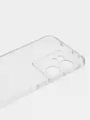 Прозрачный чехол для Xiaomi 13T, 13T Pro матовый/прозрачный BROSCORP силиконовый, бортик вокруг камер