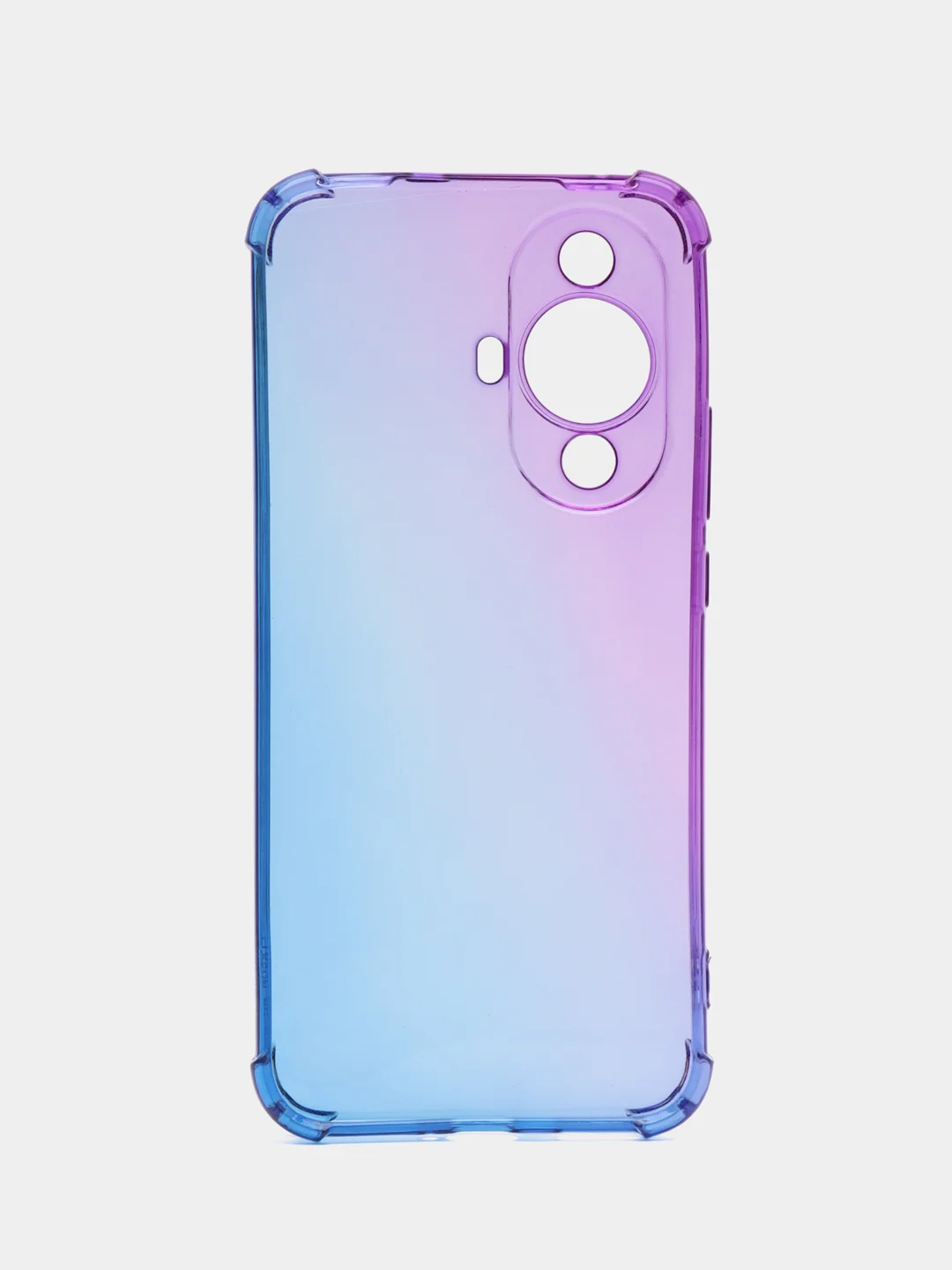 Фиолетовый противоударный чехол для Huawei Nova 12S/12 Lite/12 Active Edition/11 силиконовый BROSCORP