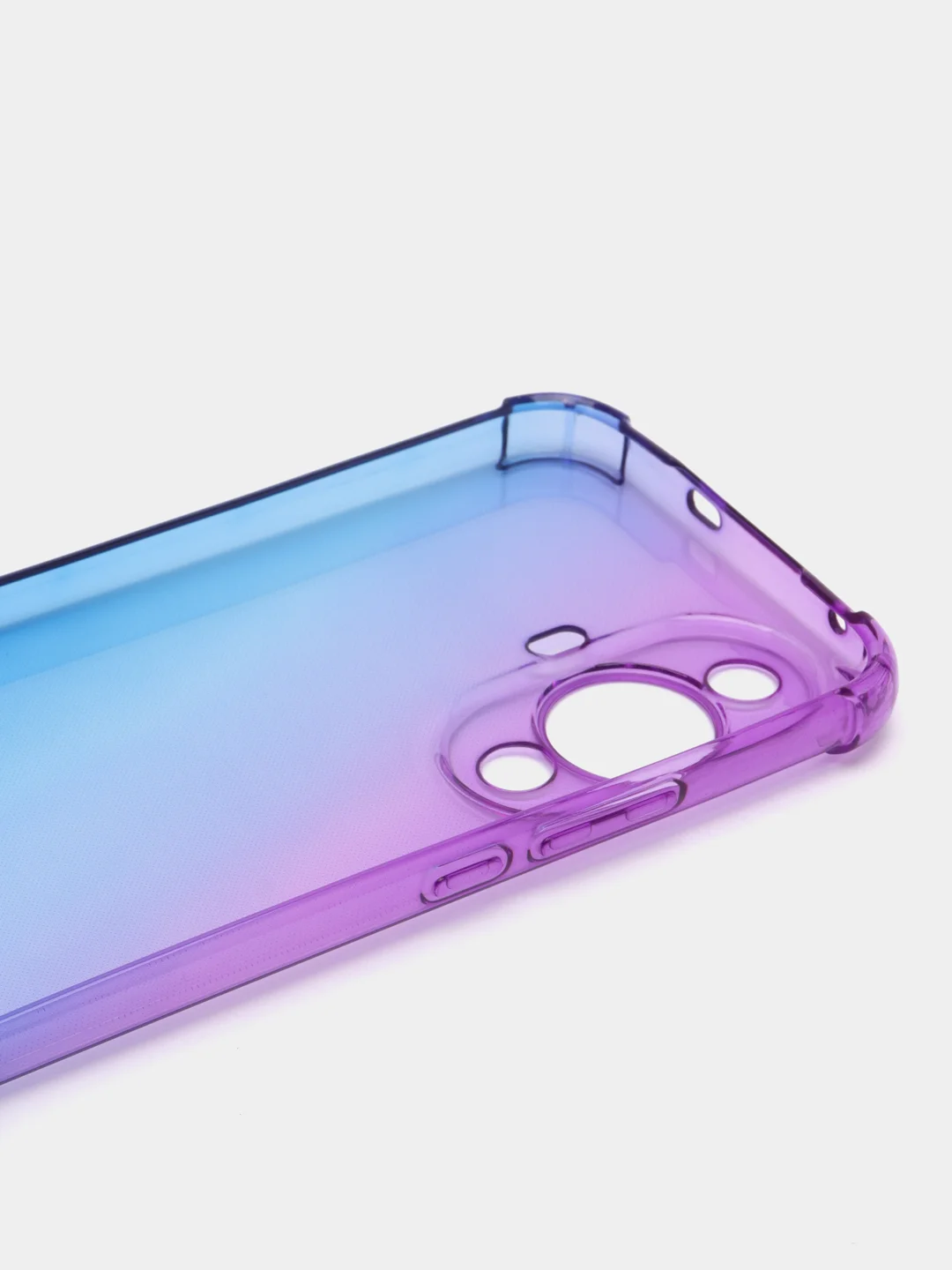Фиолетовый противоударный чехол для Huawei Nova 12S/12 Lite/12 Active Edition/11 силиконовый BROSCORP