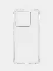Прозрачный чехол для Xiaomi 13T, 13T Pro силиконовый, Broscorp, противоударный, с усиленными углами