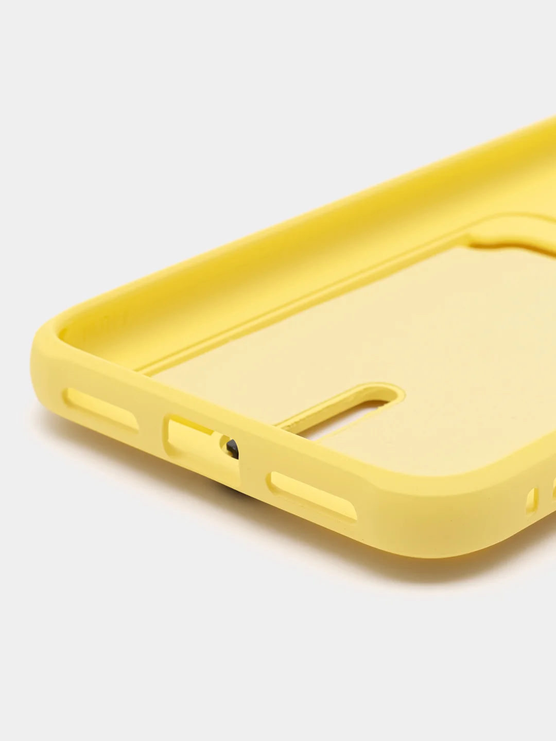 Вишнёвый силиконовый чехол для Xiaomi Redmi Note 7 (Сяоми Нот 7), с карманом для карт