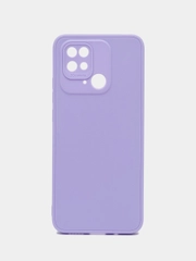 Чехол Xiaomi Redmi 10C / Poco C40, Сяоми Редми 10С / Поко С40 силиконовый цветной, матовый