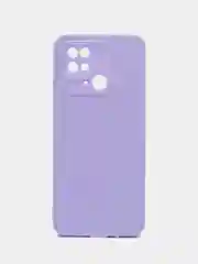 Сиреневый чехол Xiaomi Redmi 10C / Poco C40, Сяоми Редми 10С / Поко С40 силиконовый цветной, матовый