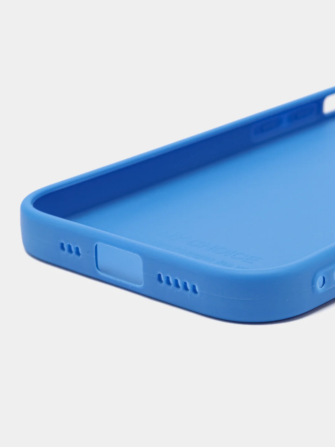Синий чехол силиконовый на iPhone 5, 5s, 6, 6s, 7, 8, SE 2020, X, XR, XS Max, 12 14 Pro, 13 mini
