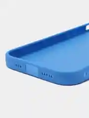 Синий чехол силиконовый на iPhone 5, 5s, 6, 6s, 7, 8, SE 2020, X, XR, XS Max, 12 14 Pro, 13 mini
