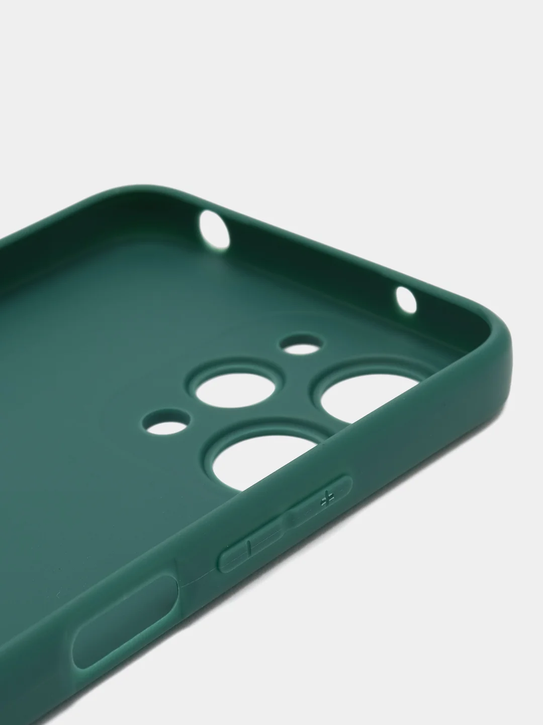 Зеленый чехол для Xiaomi Redmi 12 / Сяоми Редми 12, силиконовый, матовый