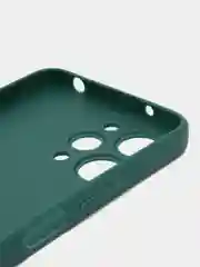 Зеленый чехол для Xiaomi Redmi 12 / Сяоми Редми 12, силиконовый, матовый