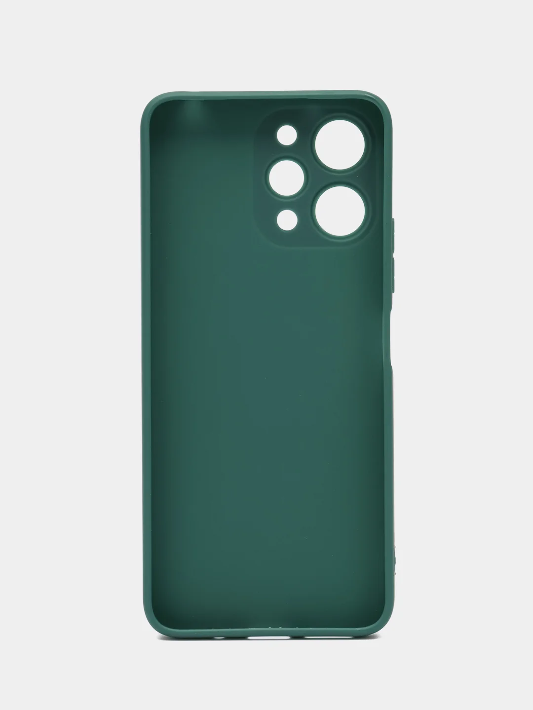Зеленый чехол для Xiaomi Redmi 12 / Сяоми Редми 12, силиконовый, матовый