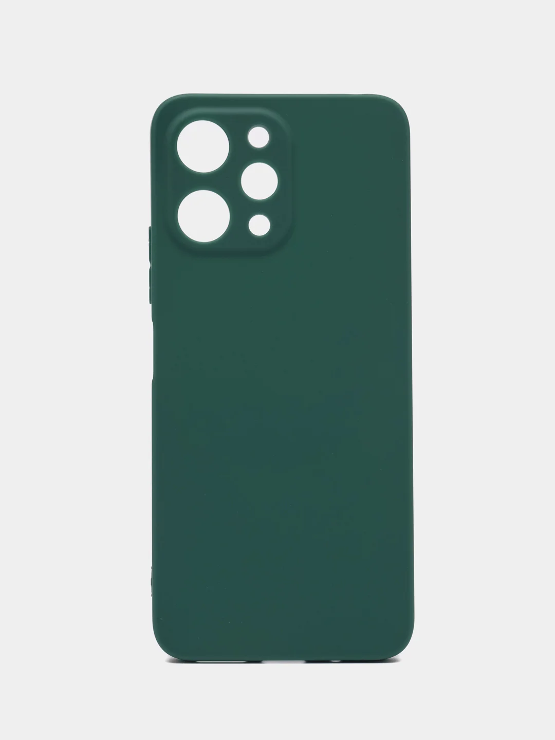 Зеленый чехол для Xiaomi Redmi 12 / Сяоми Редми 12, силиконовый, матовый